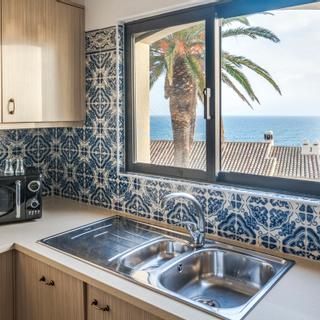 Algar Seco Parque | Carvoeiro, Algarve | ferienwohnung mit vollstaendig ausgestatteter kueche mit meerblick